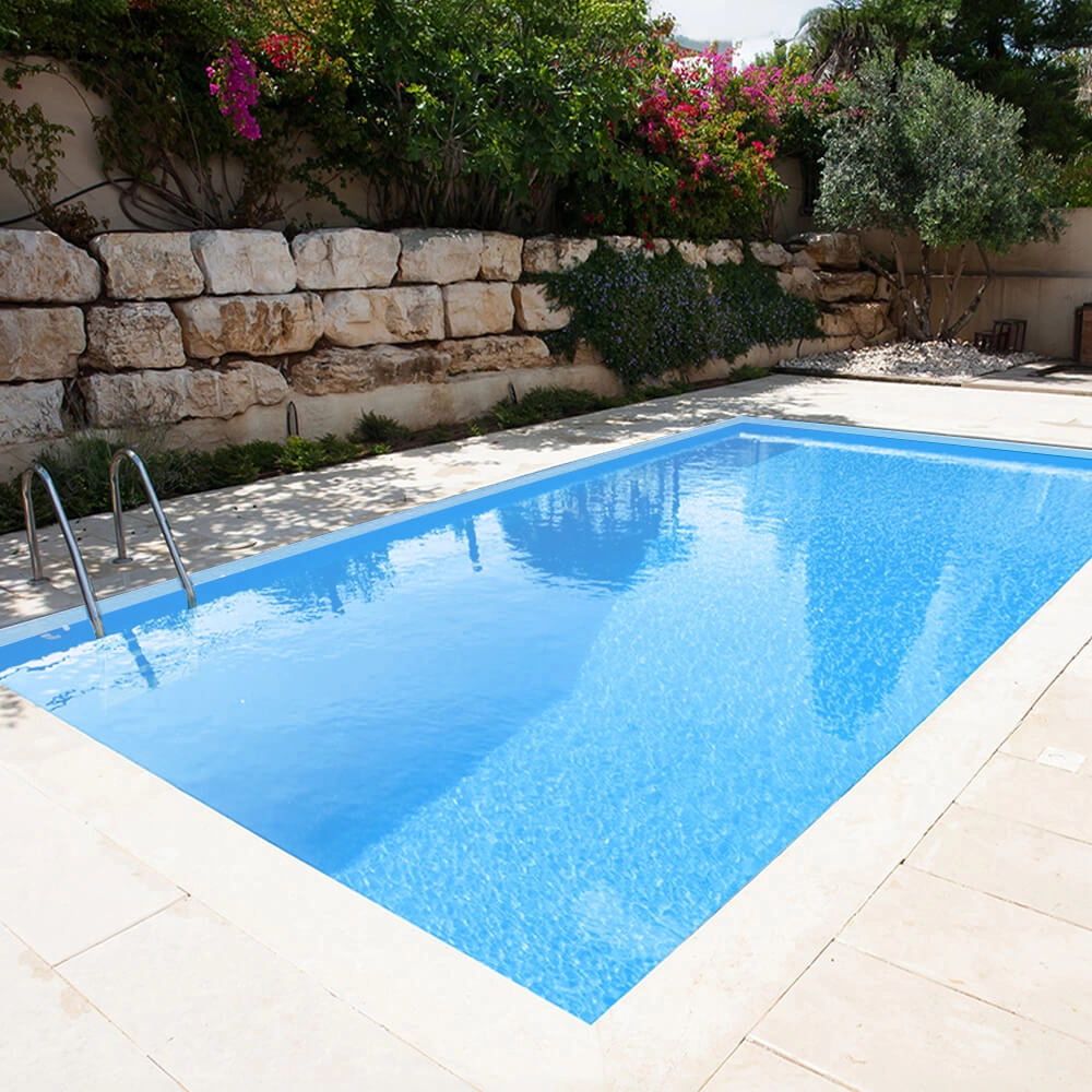 Piscine en polystyrène, set complet avec échelle