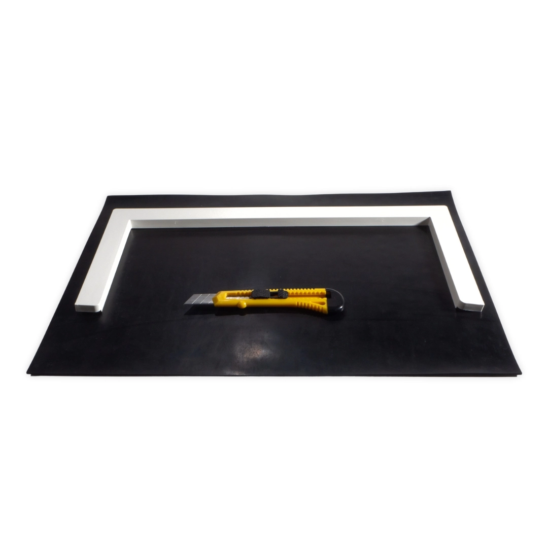 Plaque d'étanchéité avec couteau Stanley