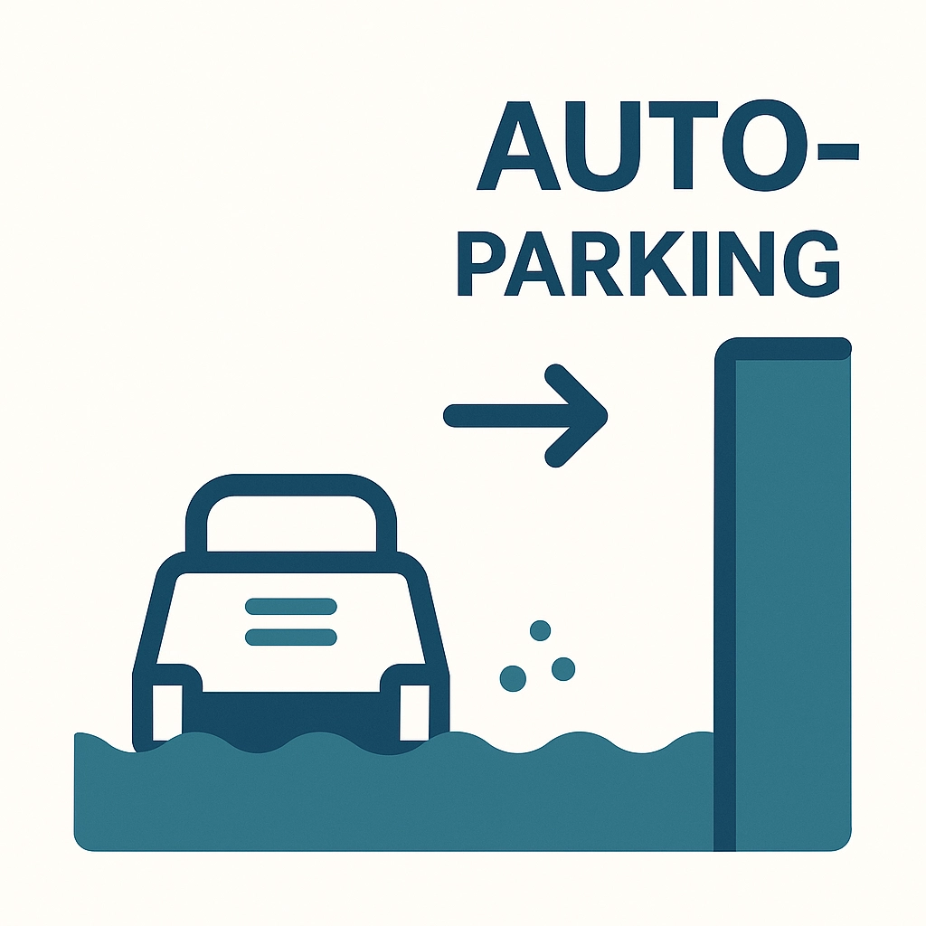 Robot de piscine avec fonction de rangement automatique