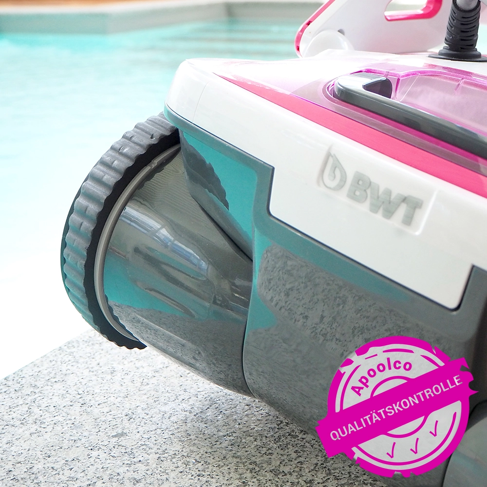 SALE : Robot de piscine BWT B200 pour le nettoyage des parois et du fond des petites piscines (rondes)