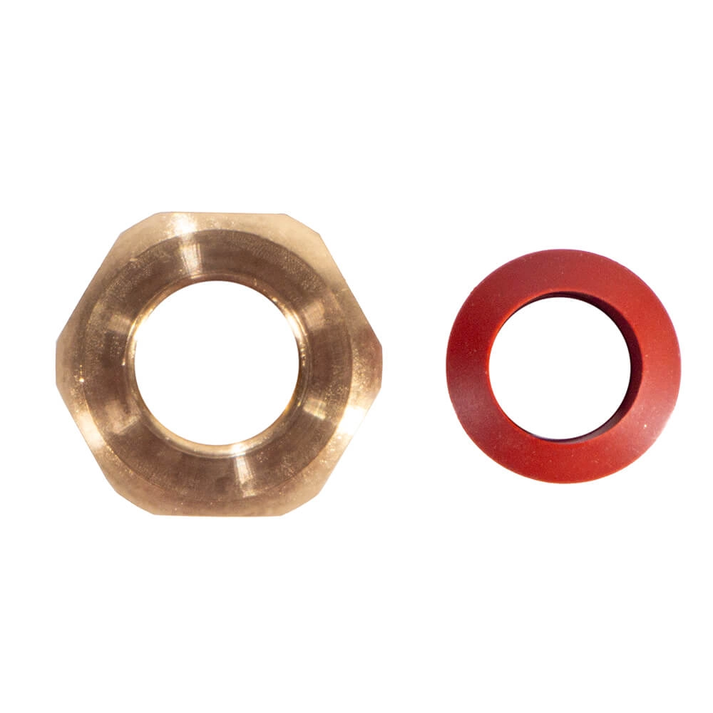 Ecrou de serrage avec caoutchouc (4101550) intérieur dm 12mm pour niche intérieure