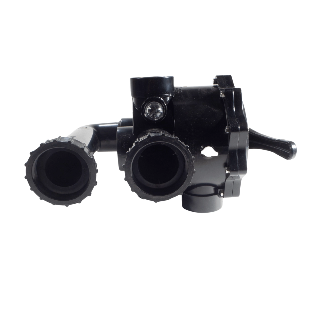 Vanne 6 voies pour cuve de filtration RTM Raccords