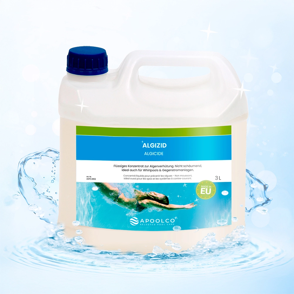 Algicide  très concentré 3 l, Apoolco