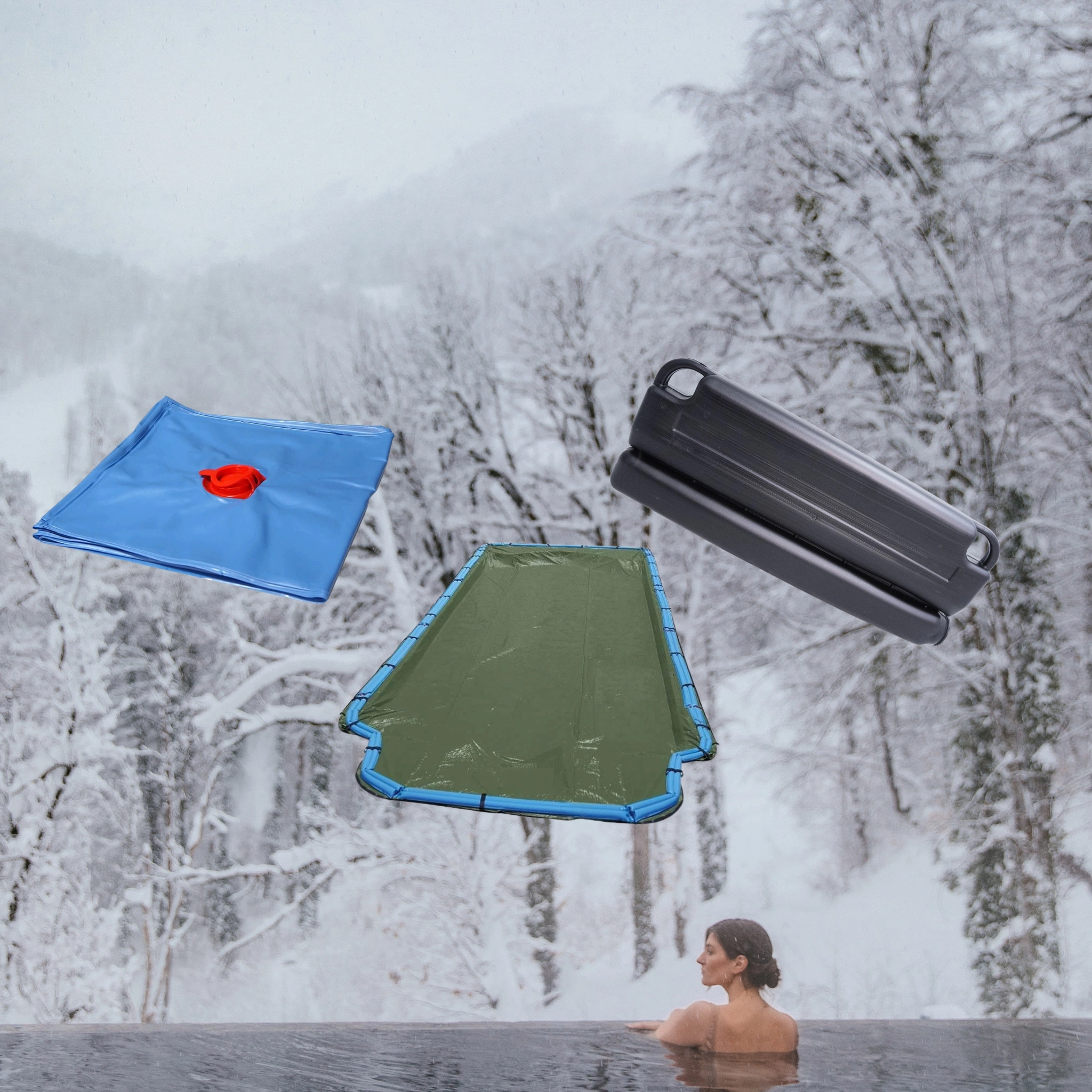 ➔ Couvrir sa piscine pour l’hiver : bien utiliser la bâche d’hivernage, les Water Bags et les flotteurs d’hivernage