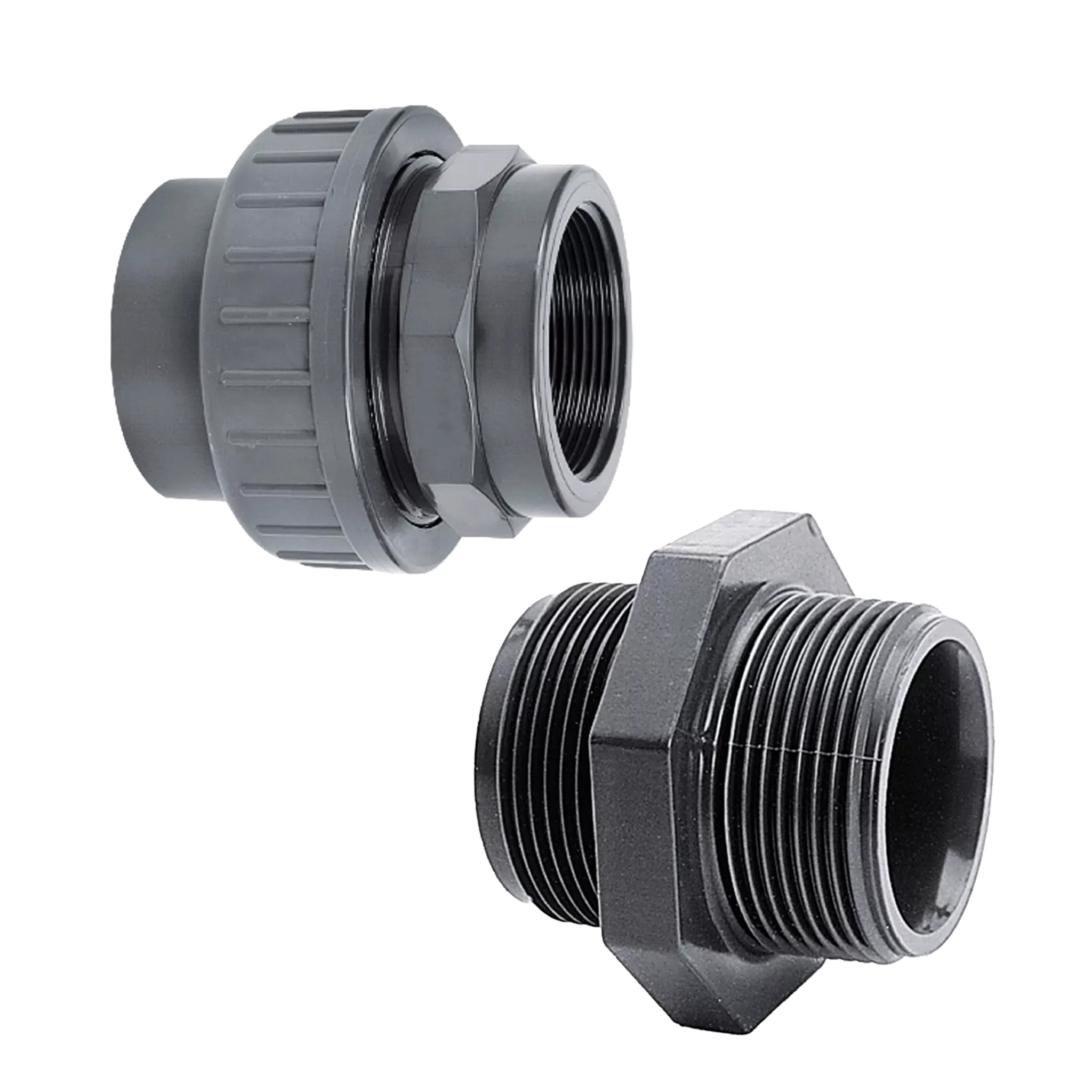 Set d'adaptateurs pour raccordement 1,5" à 2,0