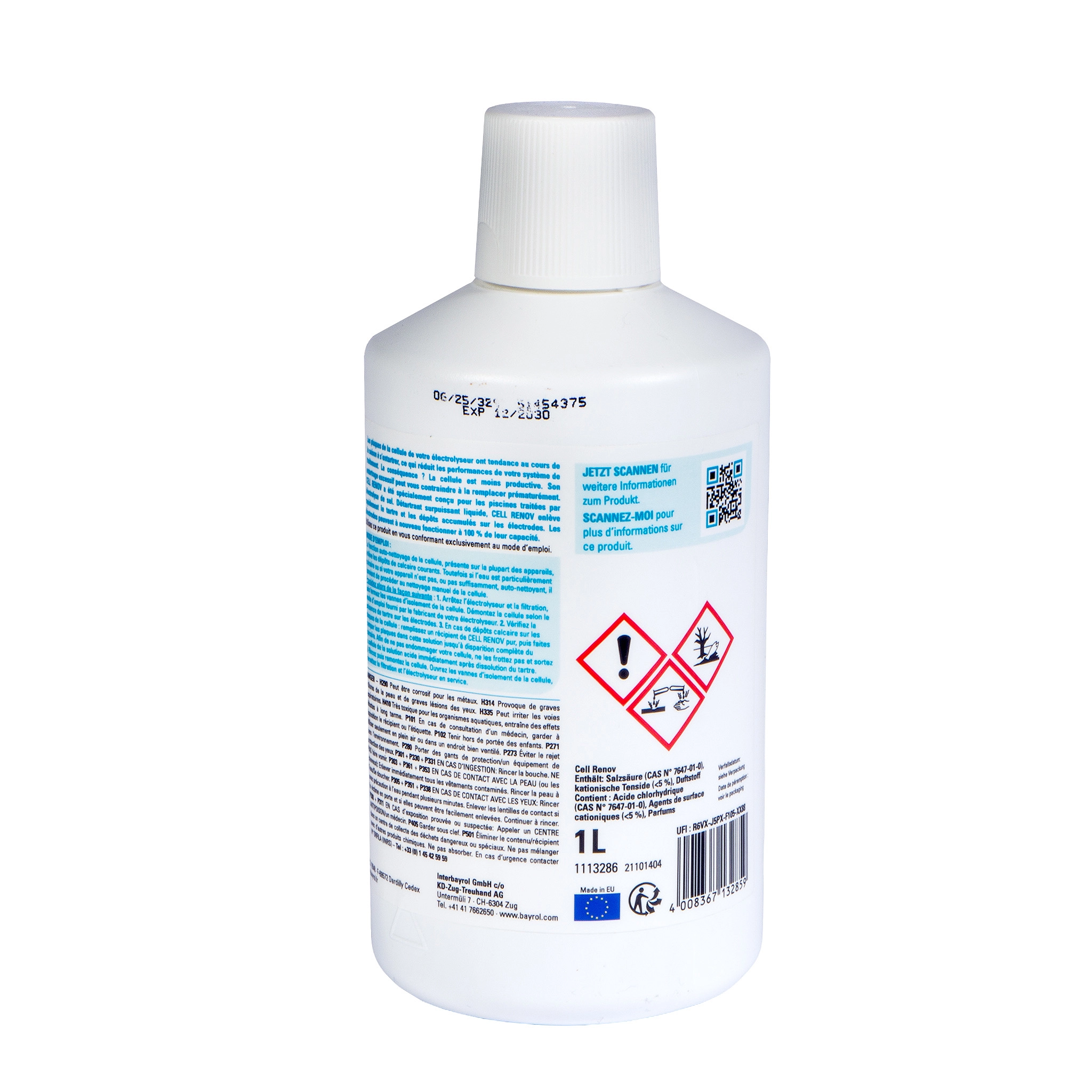 Détartrant liquide pour piscine de Bayrol