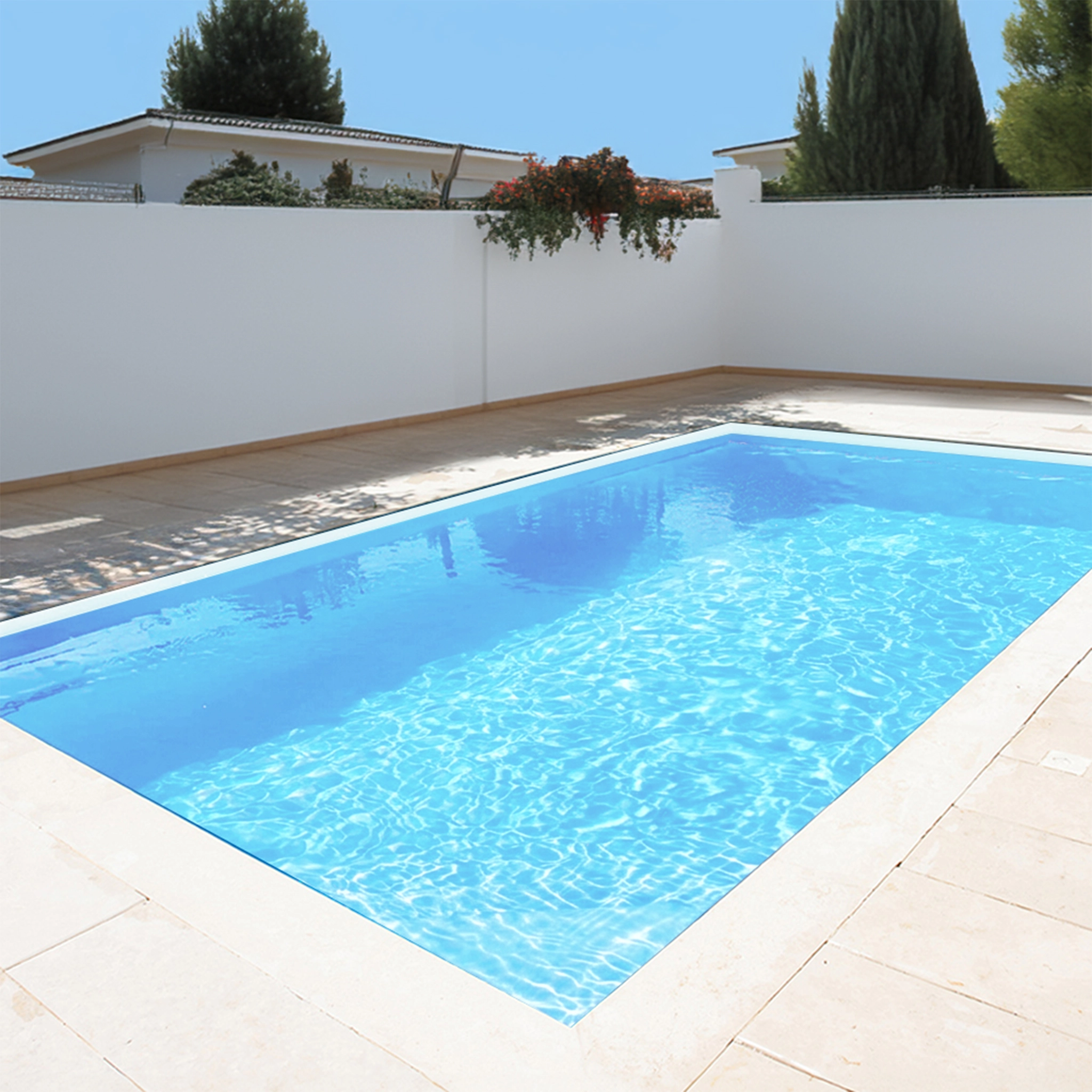Piscine en polystyrène expansé, set de base sans échelle