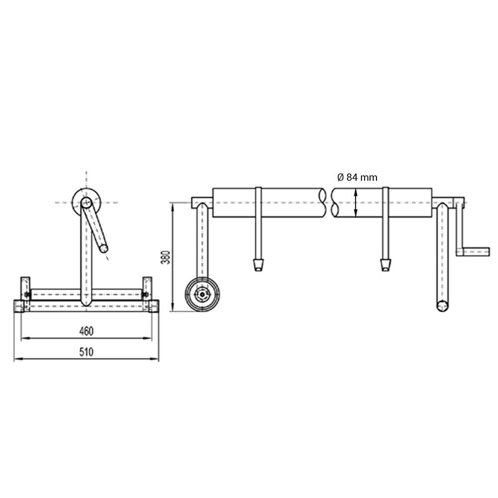 Enrouleur Samos Esquisse