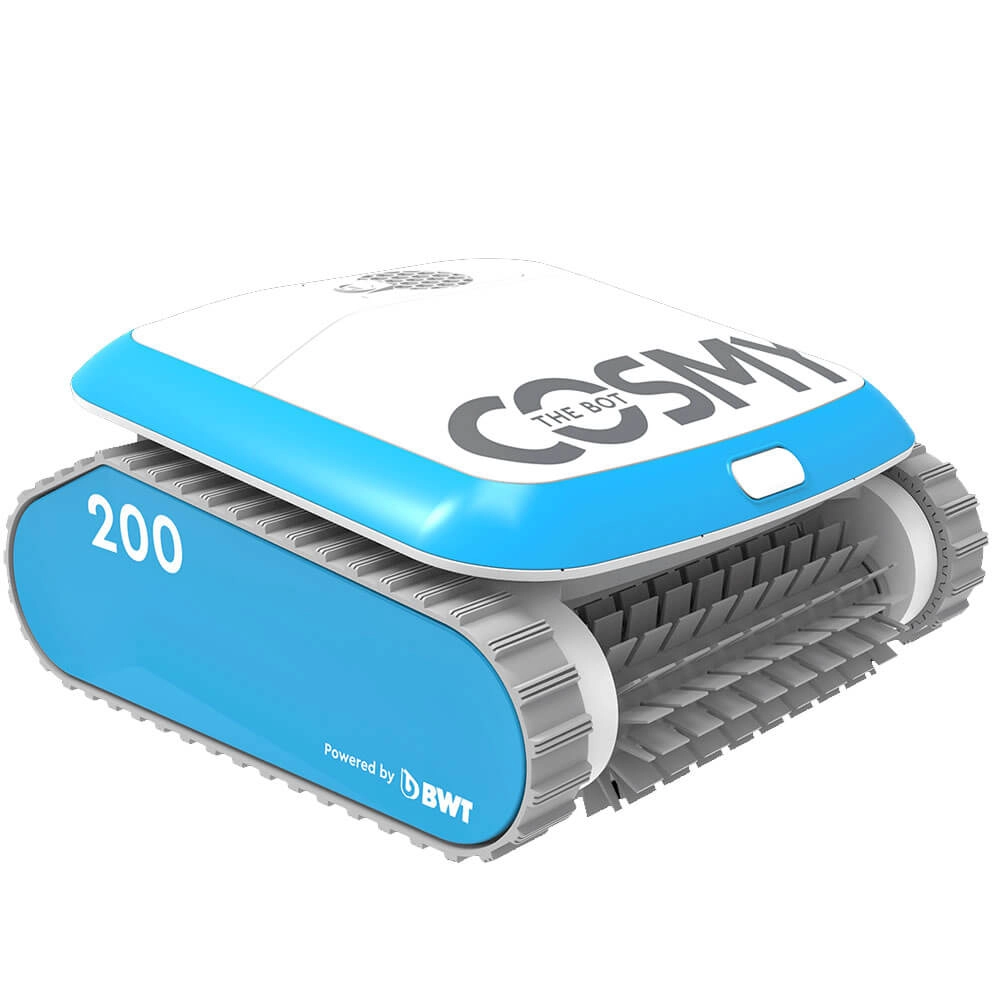 Robot de piscine BWT Cosmy 200 pour le nettoyage des parois et du fond avec option de changement de couleur