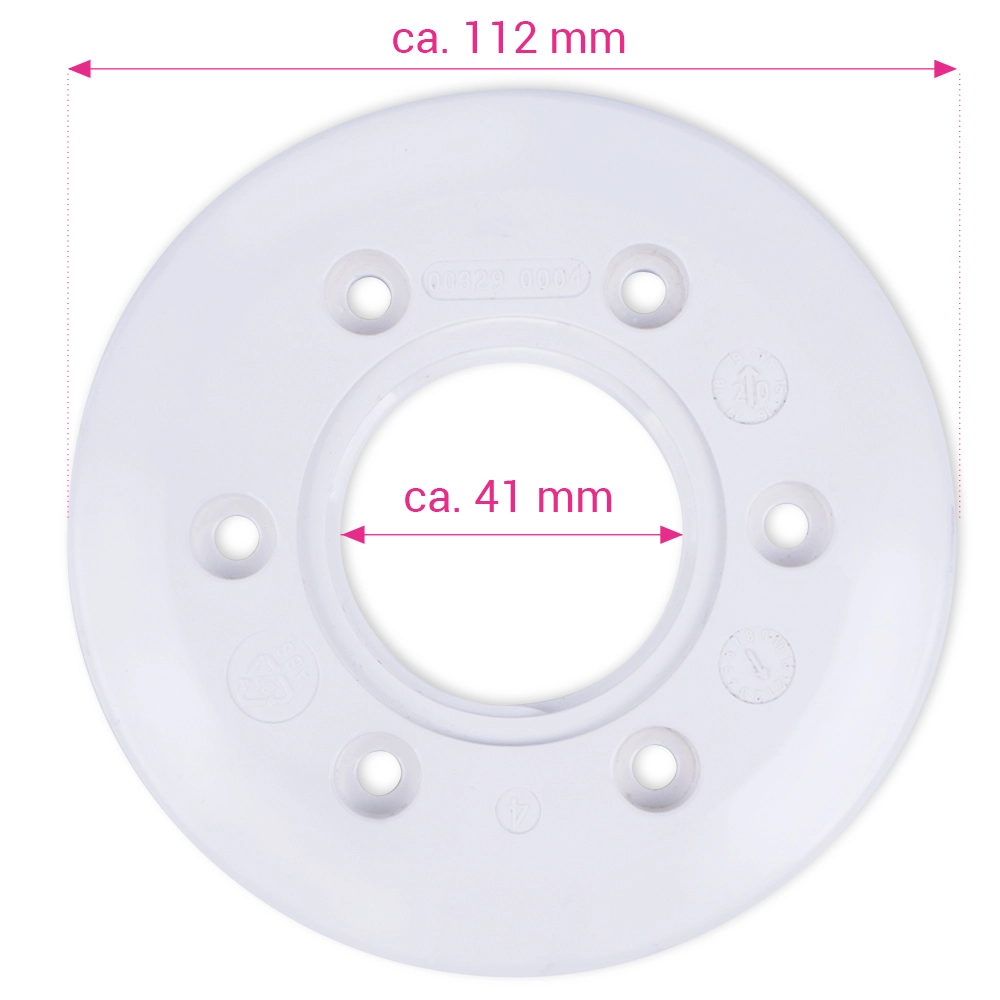 Bride et joint pour buse d'entrée Astral Multiflow