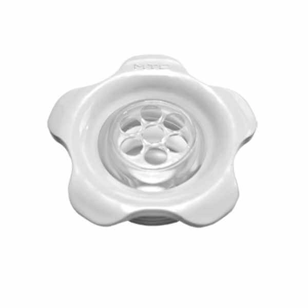 Buse d'entrée MTS blanc de sécurité, 7 x 7 mm