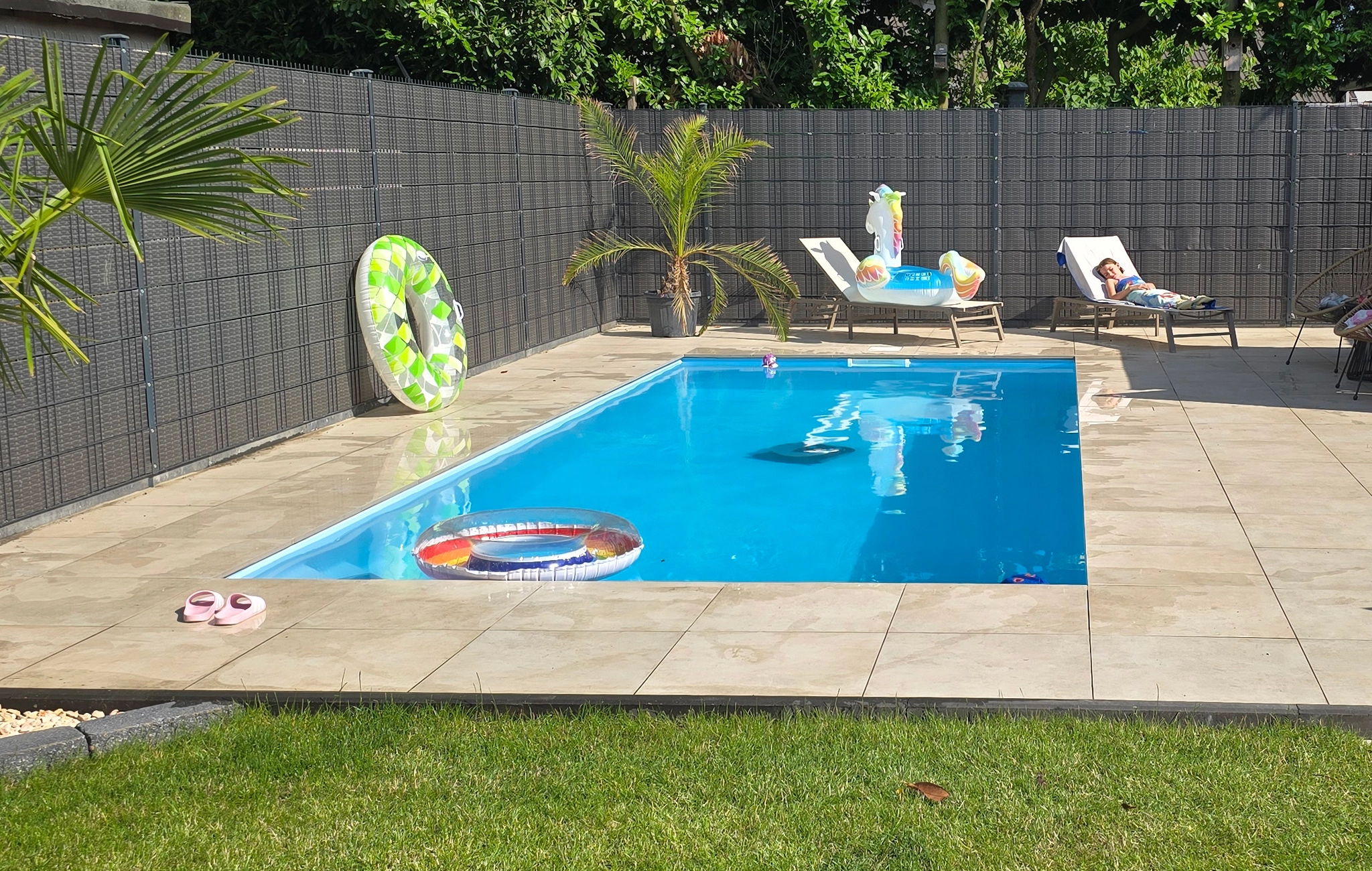 Projet de piscine Apoolco de la famille Z., Bottrop