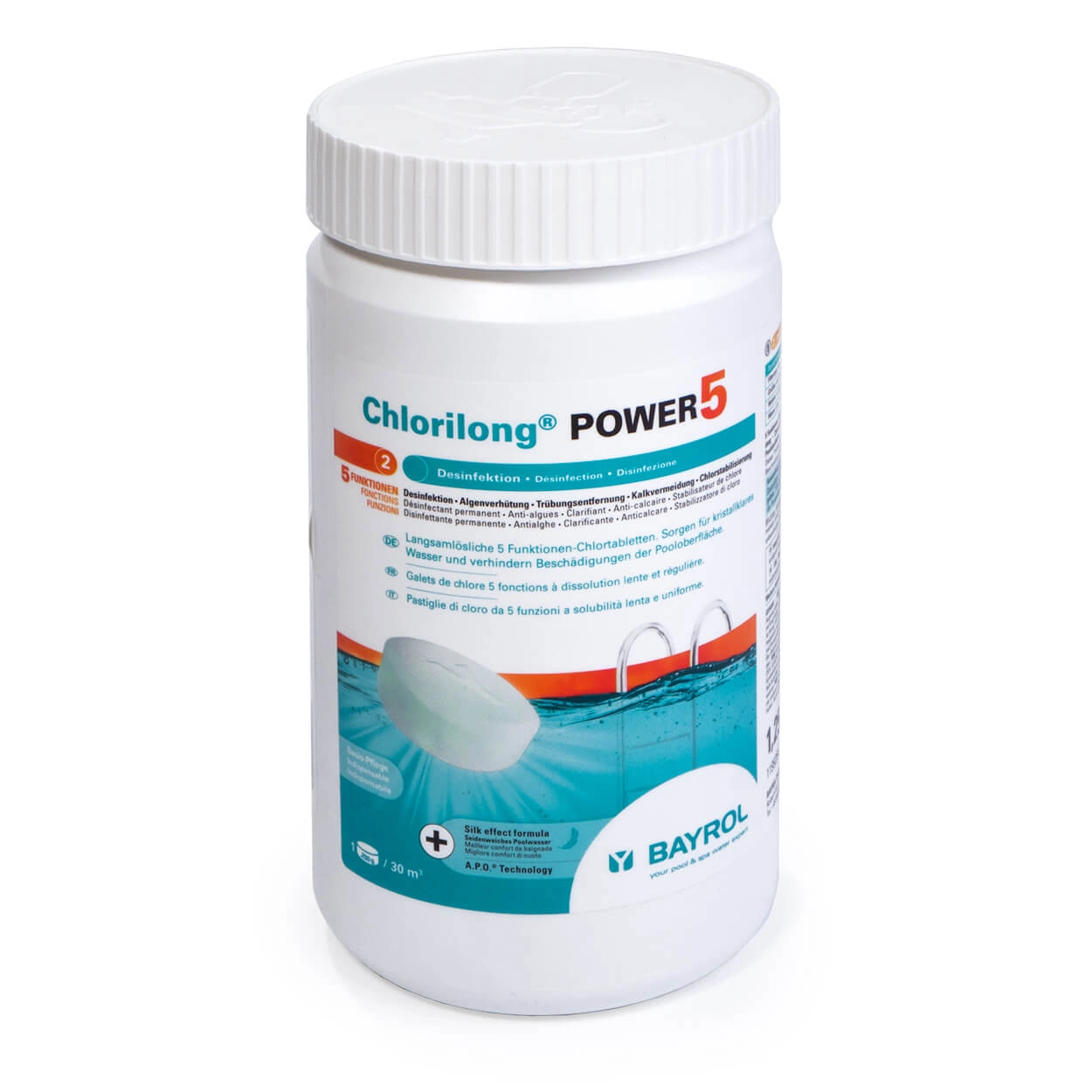 Bayrol Chlorilong POWER5 comprimés 1,25 kg