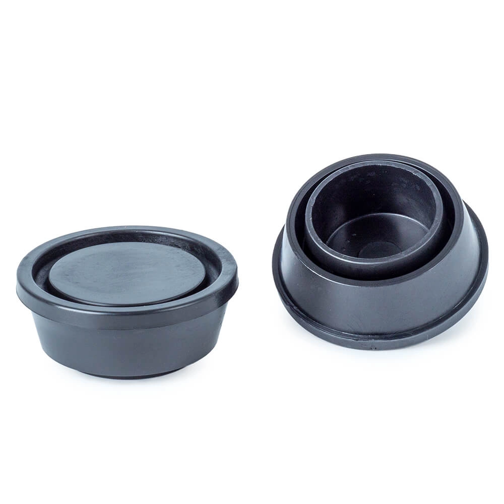 Tampon noir, 2 pièces pour échelle encastrée Astral