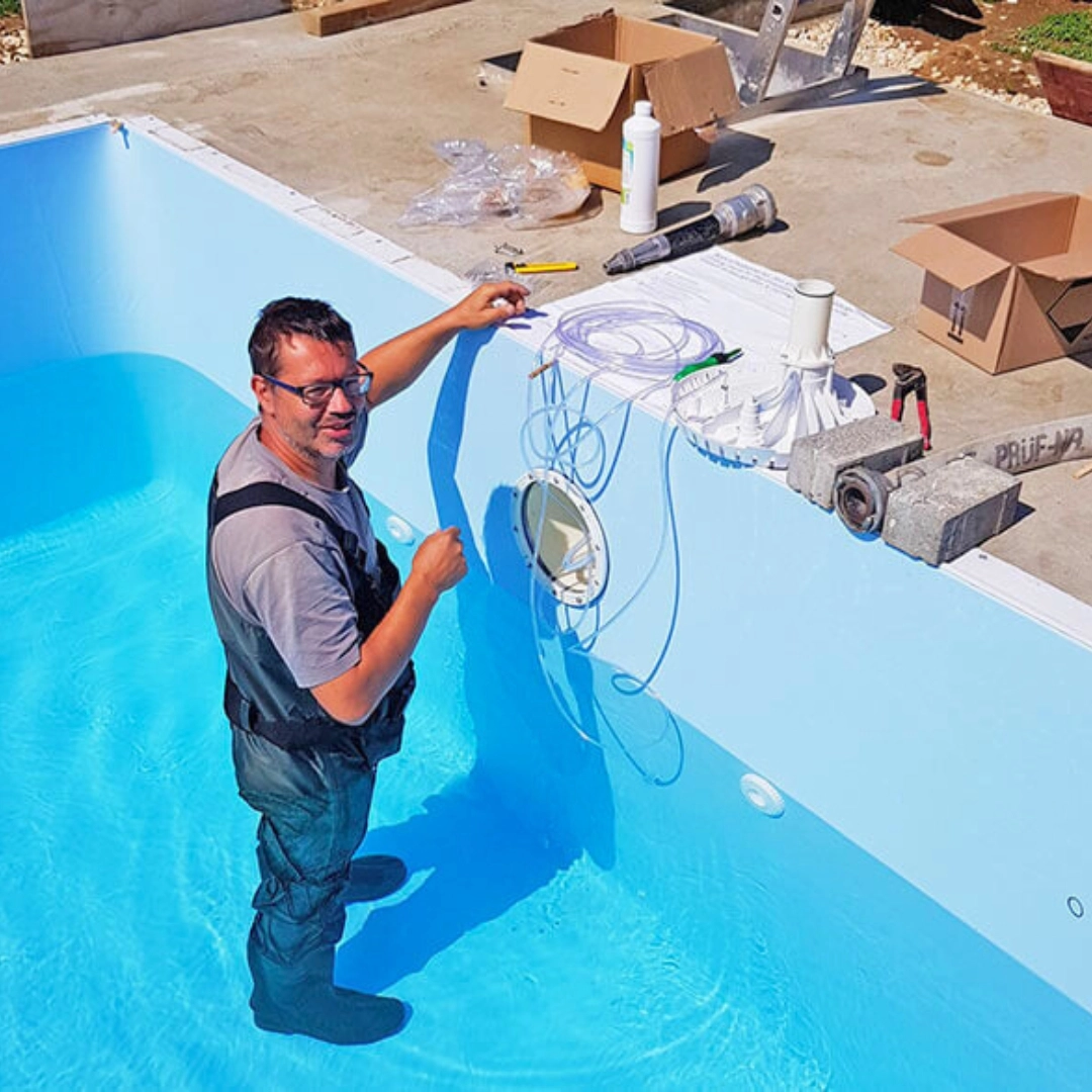 Apoolco Poolprojekt von Familie D., Painten
