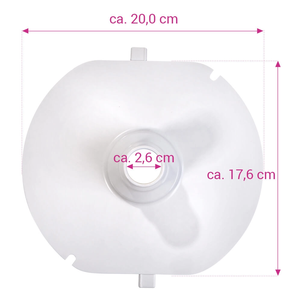 Plaque d'aspiration pour skimmer Ocean - Dimensions