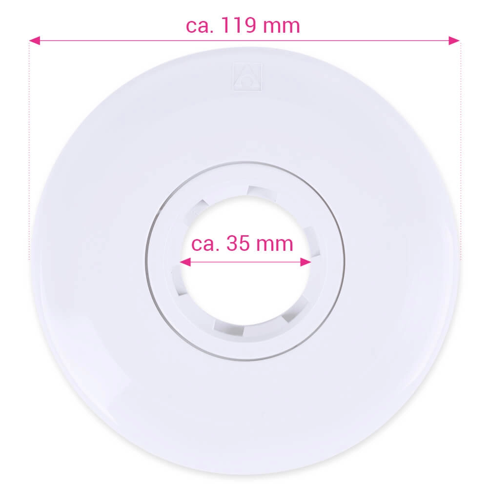 Astral Buse d'entrée, 2" AG (00330) blanc - Dimensions