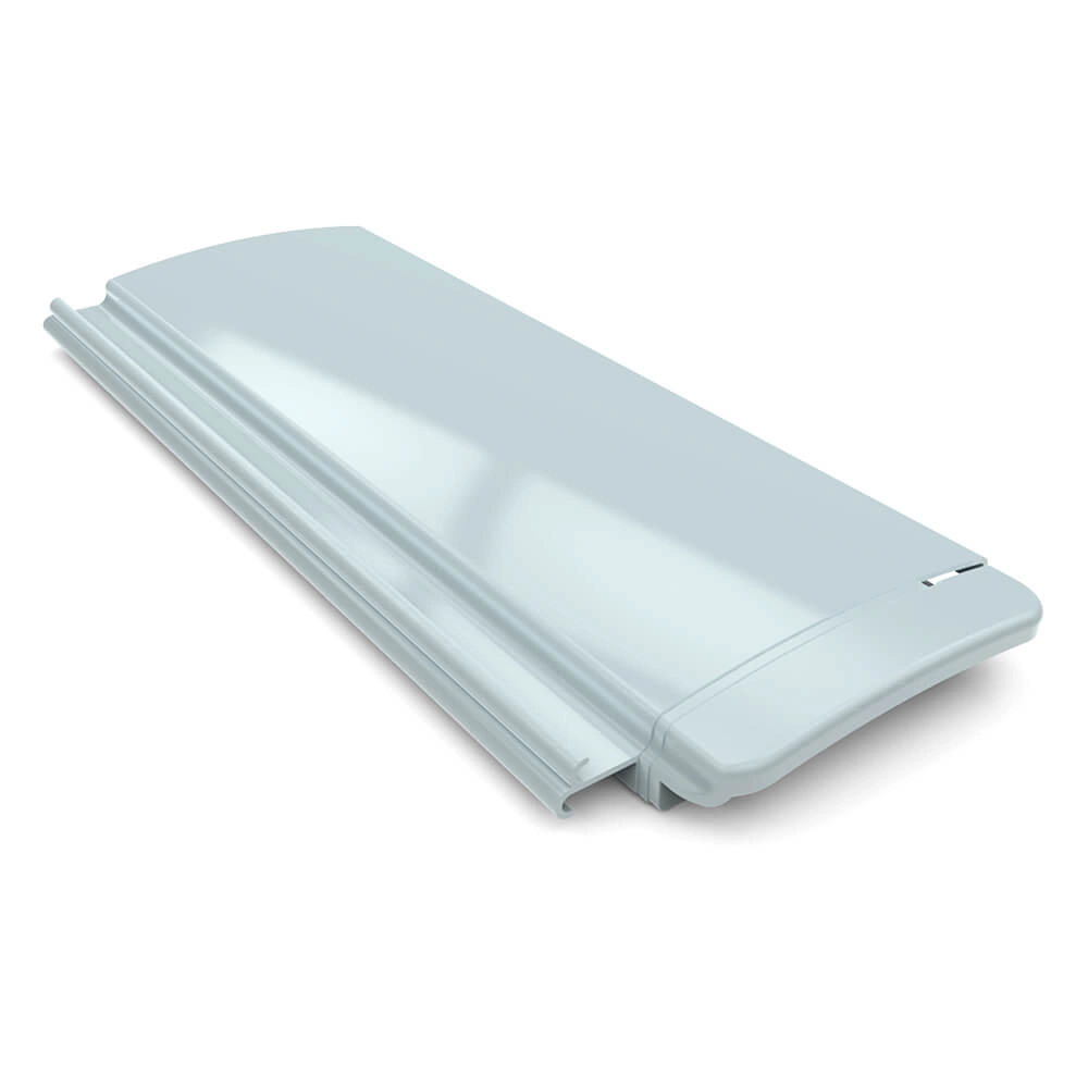 Lamelle, PVC, Hellgrau