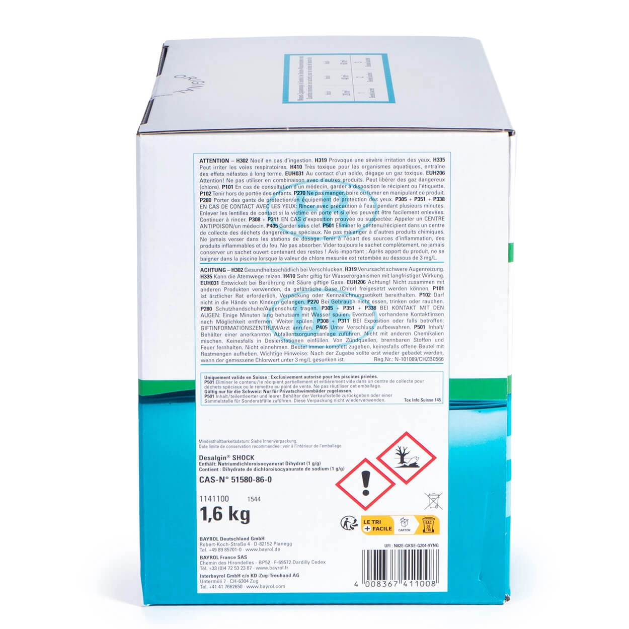 Bayrol Desalgine Shock, 4 x 400g