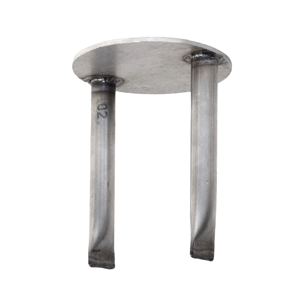 Contre-bride pour conducteurs en acier inoxydable divisés