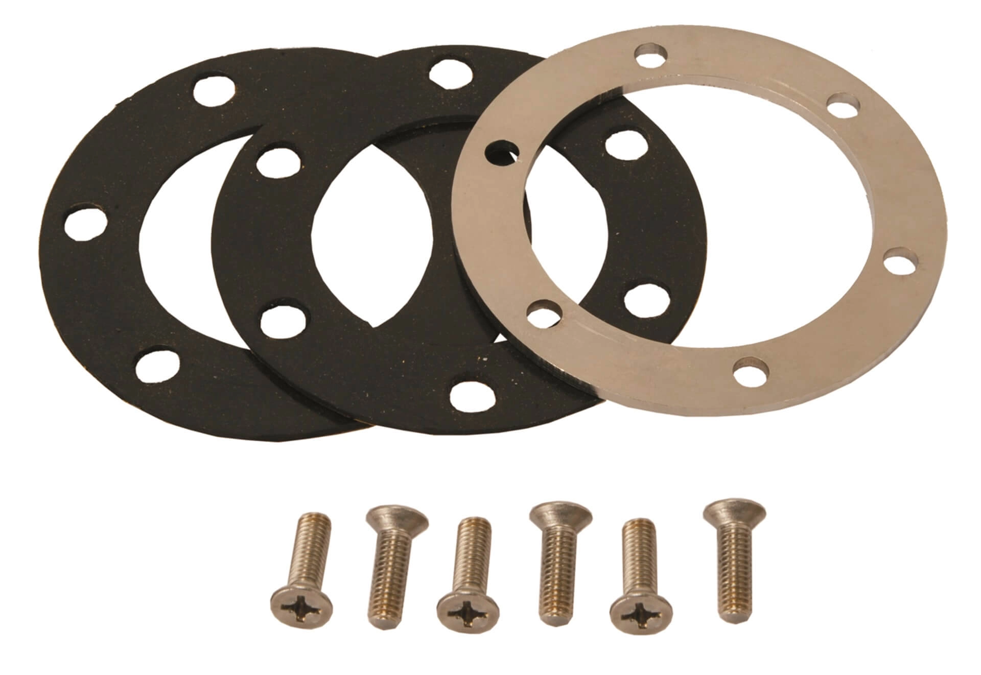 Jeu de brides V4A acier inoxydable pour traversée de mur (49760)