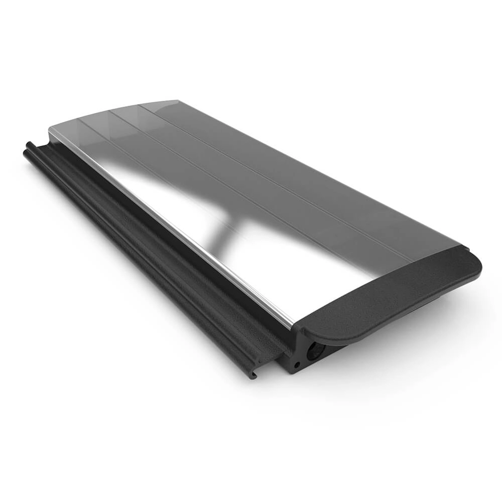 Lamelle, PC, mit Solarfunktion, Alu-Look Aufpreis 8m2