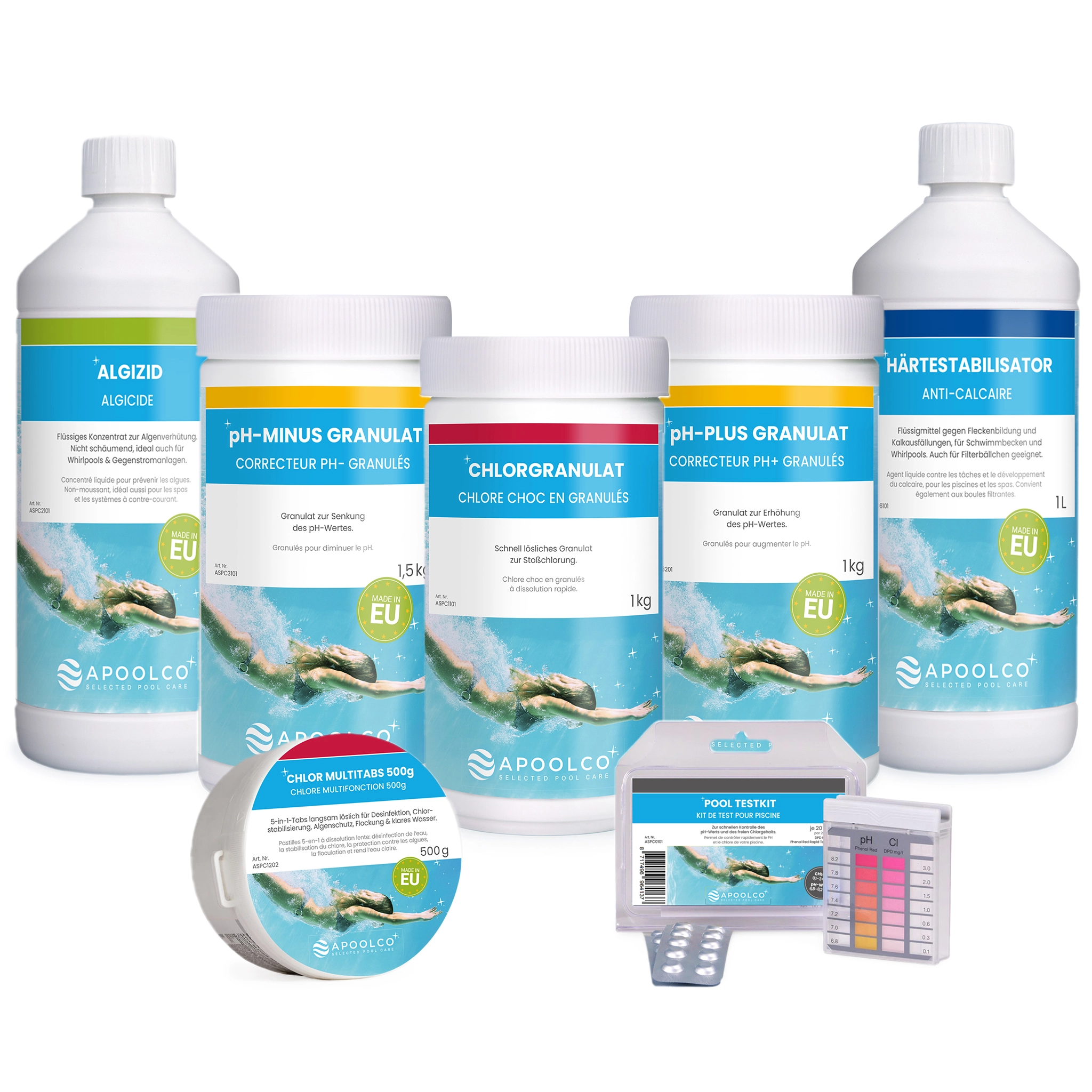 Kit de dépannage pour électrolyseurs au sel, Apoolco