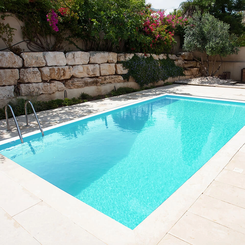 Piscine en polystyrène, set complet avec échelle