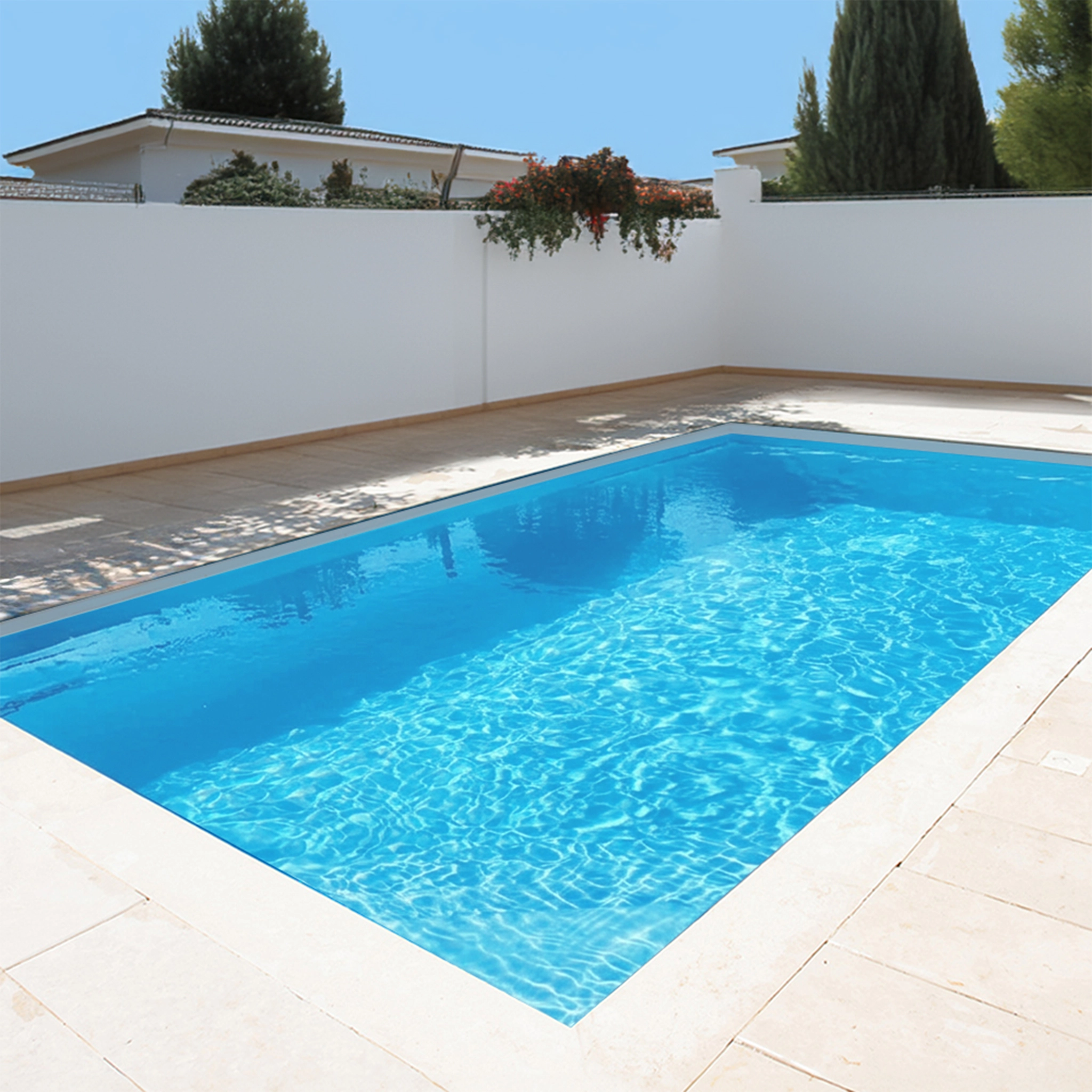 Piscine en polystyrène expansé, set de base sans échelle