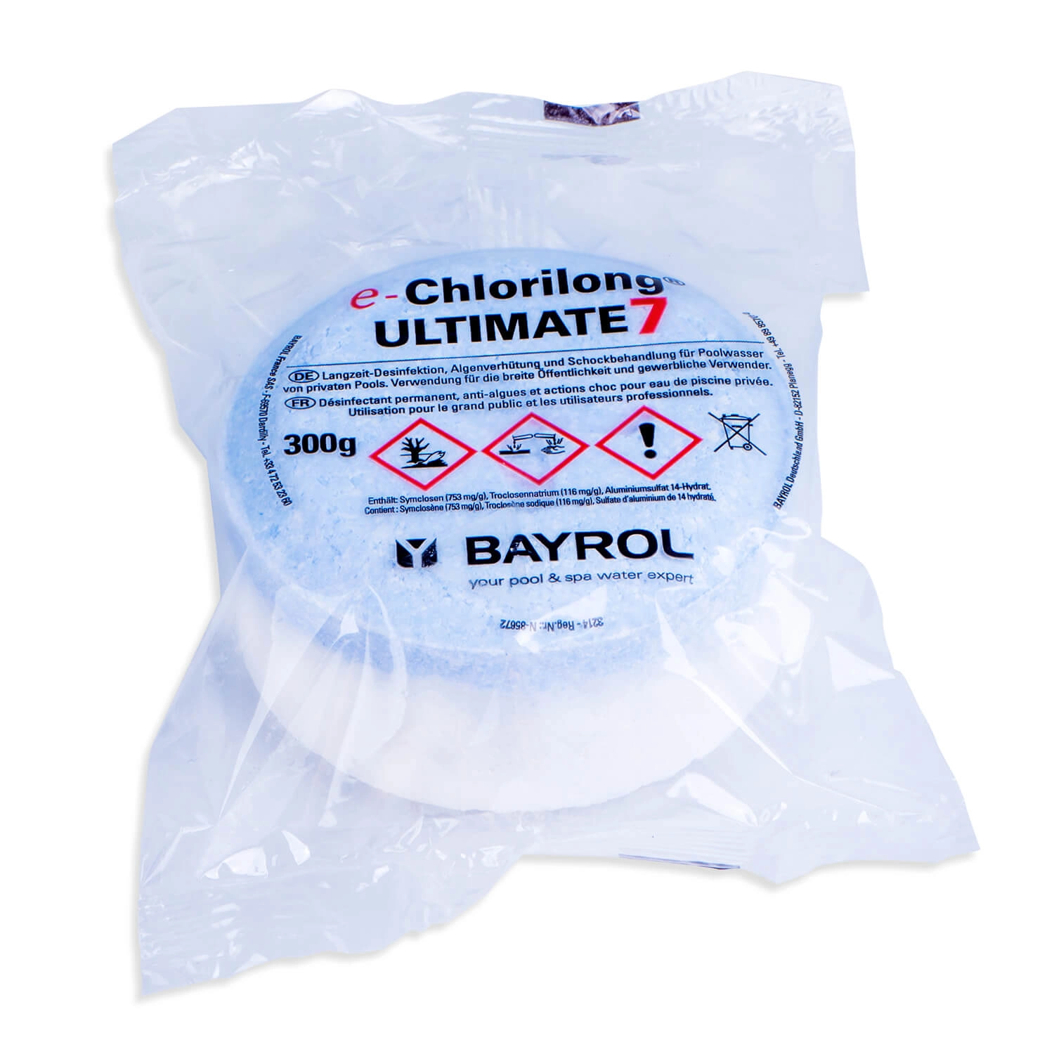 E-Bayrol Chlorilong ULTIMATE 7 4,8 kg, spécialement emballé pour la vente en ligne