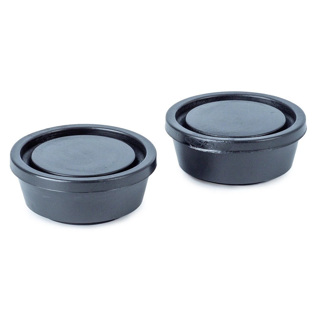 Tampon noir, 2 pièces pour échelle encastrée Astral