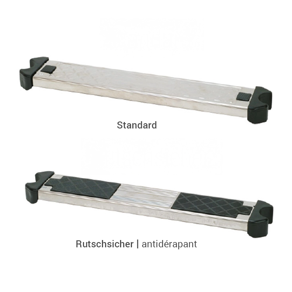 Marchepied d'échelle V2A pour échelle encastrée Astral