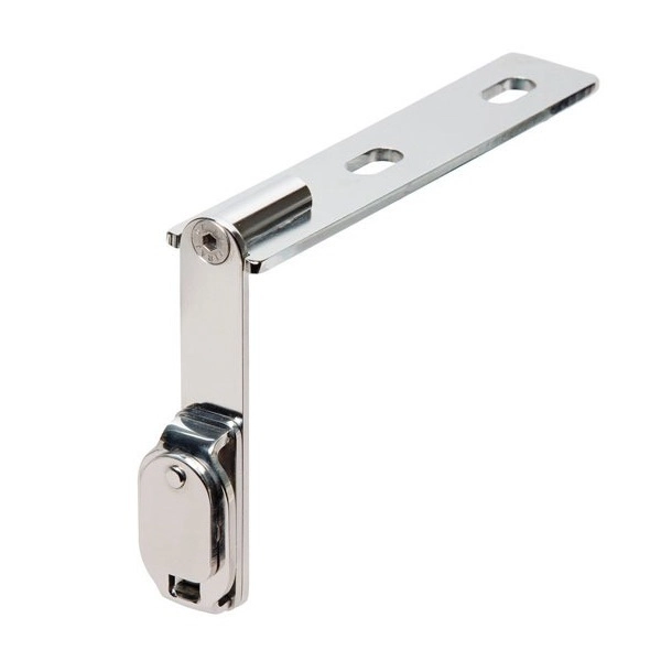 unter dem Randstein, mit Edelstahl Haltewinkeln