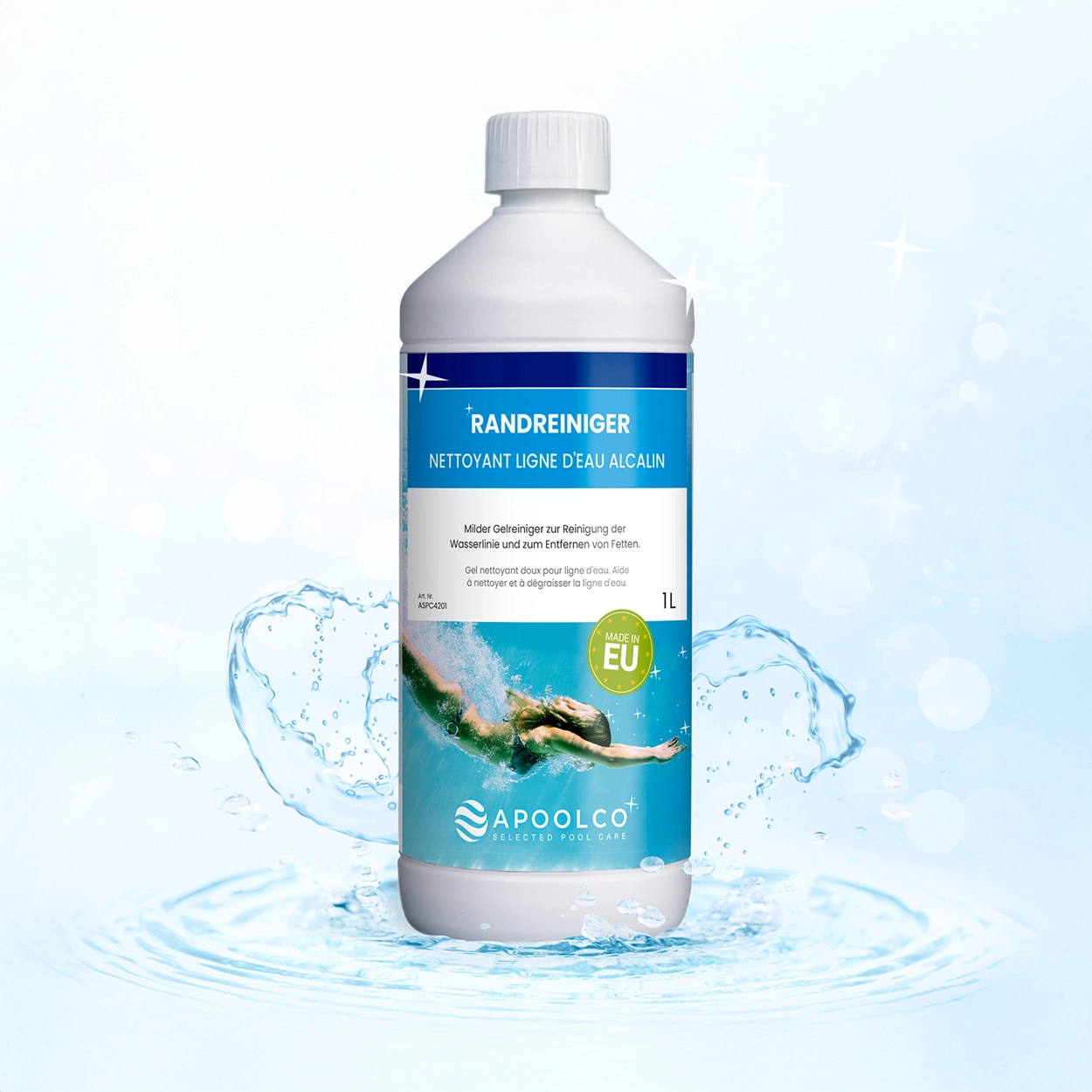 Nettoyant doux ligne d'eau, 1L