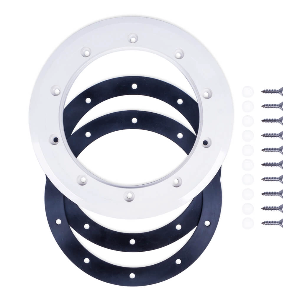 Jeu de brides pour siphon de sol (4402021003), vis et joints inclus