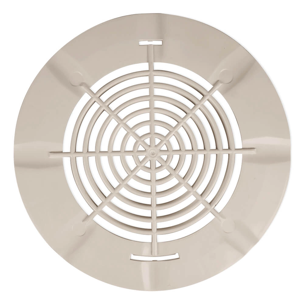 Grille de fond de piscine en polystyrène expansé, beige/sable