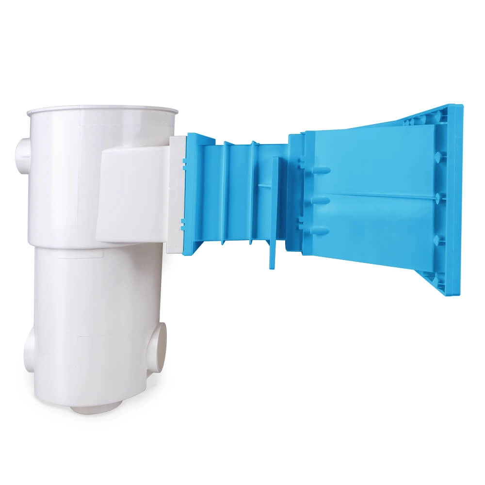 Ecumeur à large bouche pour piscine, Premium, bleu adriatique